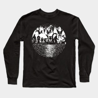 Cryptid Creatures Long Sleeve T-Shirt